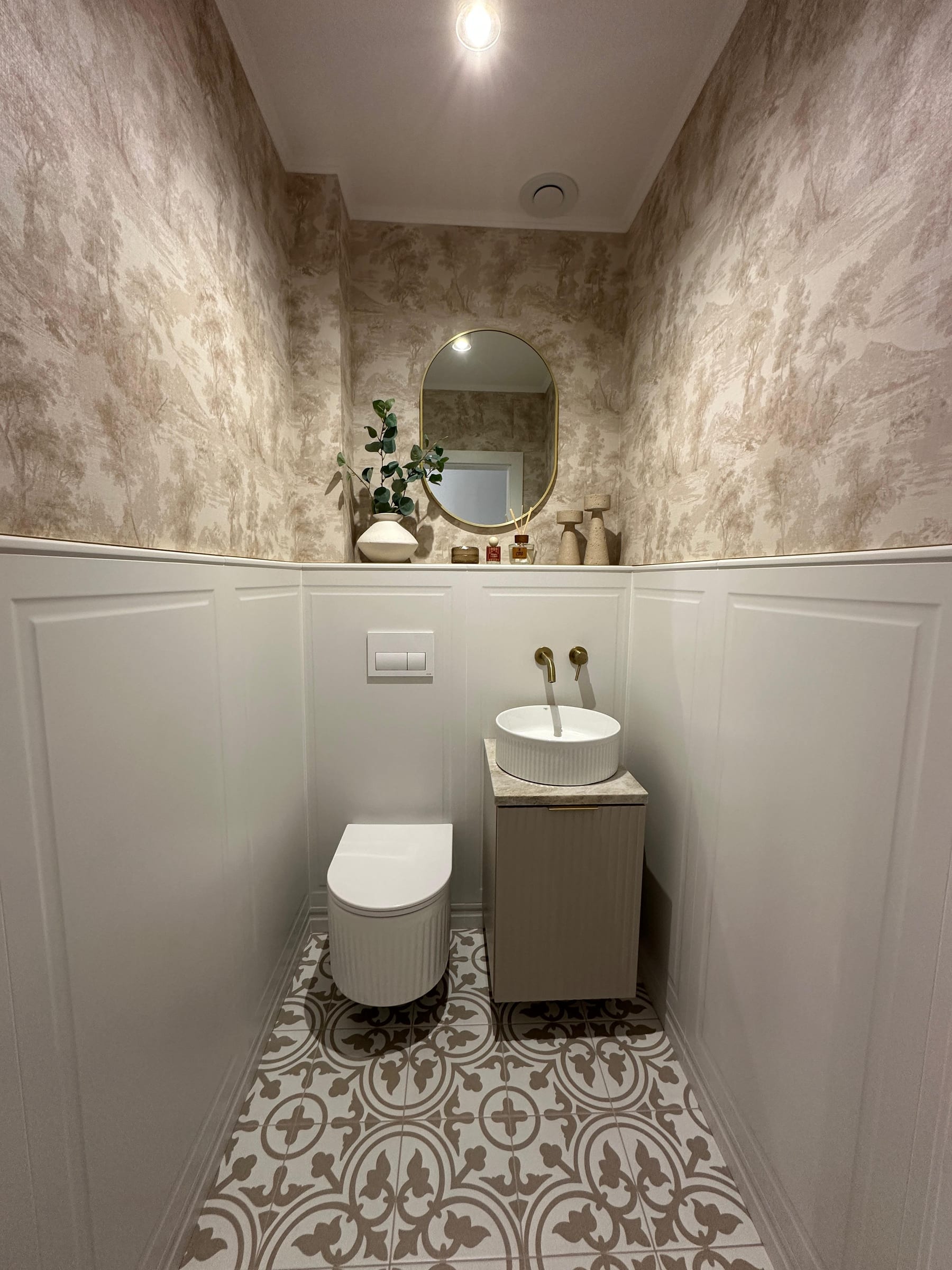 Panelled Cloakroom